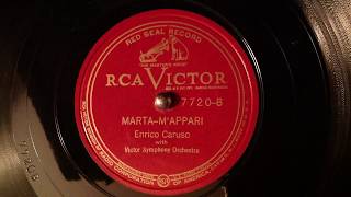 Marta  Mapparì  Enrico Caruso  1906 [upl. by Cioffred]