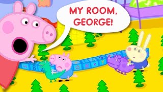 Richard Rabbit Comes To Play 🦖  Peppa Pig Official Full Episodes [upl. by Heidi289]