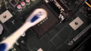 How To Clean An Intel CPU Socket [upl. by Dnana]