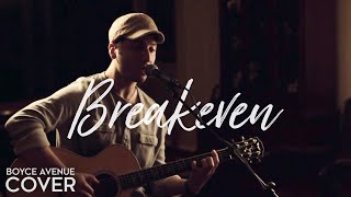 Breakeven  The Script Boyce Avenue acoustic cover on Spotify amp Apple [upl. by Znieh]