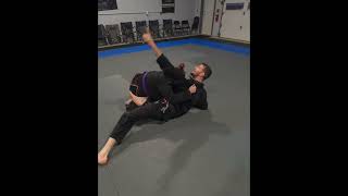 Side control escape sweep  replace guard and get on top bjj jiujitsu grappling [upl. by Tiny]