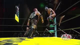 RESUMEN Antifaz y Chessman vs Vampiro y Pagano  Showcenter 2023  Lucha Libre AAA [upl. by Areyk64]