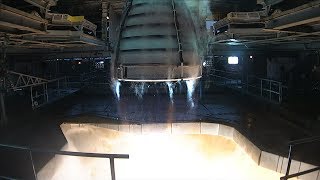 NASA Conducts First RS25 Rocket Engine Test of 2018 [upl. by Edwina]