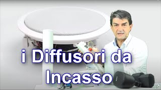 Come scegliere i Diffusori da incasso per Musica Diffusa Quale è meglio [upl. by Maclay]