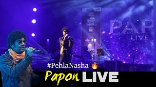 Pehla Nasha Papon live [upl. by Anyer]