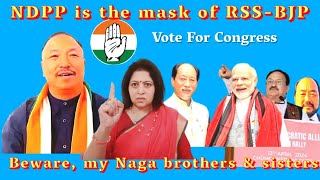 NDPP is the mask of RSS BJP Beware my Naga brothers and sistersSujata Paul  Political Analyst [upl. by Ardath665]