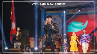 GALLI SADAK  VTEN LIVE IN CONCERT POKHARA [upl. by Lama]