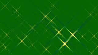 golden stars green screen effect 4k [upl. by Asiek937]