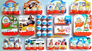 Kinder Joy Surprise Eggs quotApplayduquot Big unboxing of 15 packages  54 eggs 2010  2024 [upl. by Neiviv]