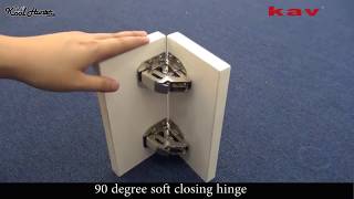 90 Degree 3 Inch NoDrilling Hole Cabinet Hinge Bridge [upl. by Ysnap835]