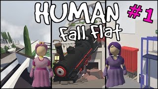 Human Fall Flat  3 Levels  Episode 1 [upl. by Drofdarb]