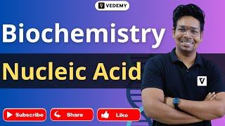 Nucleic Acid  DNA amp RNA  Biochemistry  By Virendra Singh  CSIR  GATE  DBT  ICMR  CUET [upl. by Broeker790]