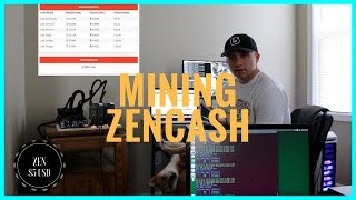 Mining Zencash  Daily Profits  What is ZenCash  ZenCash Wallet  ZenCash Mining Pool [upl. by Evetta]