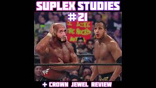 The Rock vs Hollywood Hulk Hogan  WWF WrestleMania X8  Suplex Studies 21 [upl. by Eisenstark]