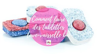 DIY  COMMENT FAIRE DES TABLETTES LAVE VAISSELLE ECOLOGIQUE TUTO [upl. by Troth588]