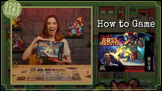 How to Play Super Boss Monster with Becca Scott [upl. by Melina]