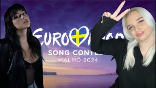 REACTION SERBIA TEYA DORA ” RAMONDA”  EUROVISION 2024 🇷🇸 BELGRADE 2025 [upl. by Nosle]