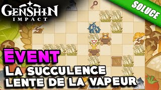 La succulence lente de la vapeur  Gloutombre de panier Évent  Genshin Impact [upl. by Seuguh]