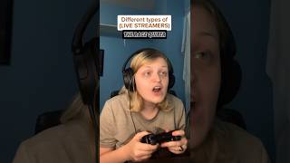 Different Types of live streamers fyp funny relatable gaming [upl. by Llednyl]