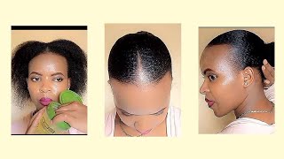 How To Apply Eco styling gel on Natural Hair Eco styler gel on 4c hair [upl. by Yssep]