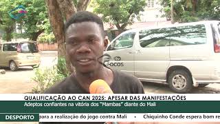 QUALIFICAÇÃO AO CAN 2025 APESAR DAS MANIFESTAÇÕES [upl. by Zennas]