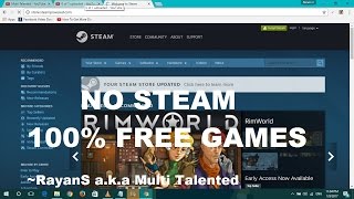 NO STEAMDownload Any Game and Software Without Steam For Free  100 Working [upl. by Ettezil]