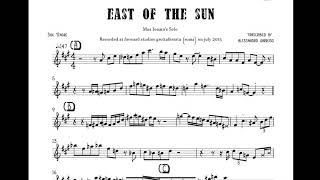 East of the Sun  Max Ionata Bb transcription Transcribed by Alessandro Garruso [upl. by Esilegna]