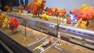 2017 National Nscale Enthusiast Convention train layouts part 1 of 3 in Pittsburgh PA [upl. by Kissner231]