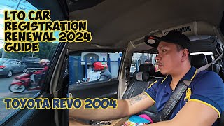 2024 LTO CAR REGISTRATION RENEWAL [upl. by Buyse64]