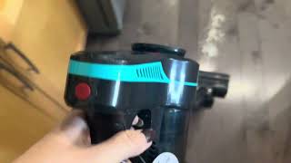 Quick Review and Demo Hompany Cordless Vacuum [upl. by Htez]