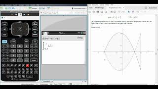 TI nspire CX CAS  Bestimmtes Integral Integral mit Grenzen [upl. by Margherita]