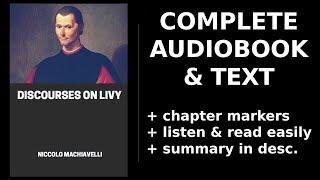 Discourses on Livy 12 🥇 By Niccolo Machiavelli FULL Audiobook [upl. by Apur265]