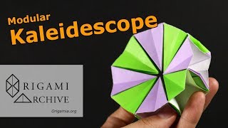 Kaleidoscope Tutorial  8pc Modular Spinner [upl. by Ytirahc]