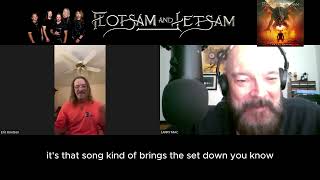 Flotsam and Jetsam s Eric quotAKquot Knutson Interview with Larry Mac of 961 KLPX [upl. by Assirhc821]