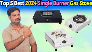 ✅Top 5 Best Single Burner Gas Stove In India 2024 With Price Portable Gas Stove Review amp Comparison [upl. by Aesoh]