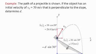 Dynamics Lecture 07 Particle kinematics Motion of a projectile [upl. by Tnomad]