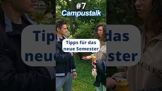 Campustalk  Tipps an Erstsemester semester straßenumfrage umfrage [upl. by Ulises676]