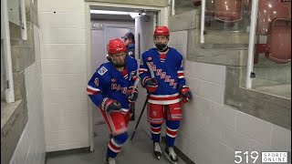 KMHA Blueline Tournament Under 18  Credit River Capitals vs Kitchener Jr Rangers [upl. by Eurd]