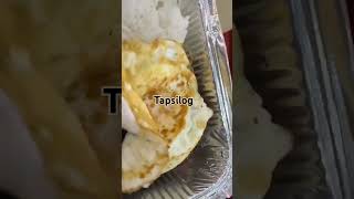 Tapsilog at Al Nadah Night Market shortvideo food highlights subscribe [upl. by Nettle]