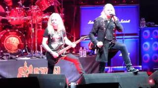 SAXON Battering Ram World Tour Berlin 111215  Crusader [upl. by Laenaj]