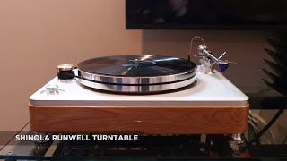 Shinola Runwell Turntable Review  SECRETS of Home Theater and High Fidelity [upl. by Elocn]