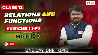 Exercise 11  Part 3  Relations and Functions  Class 12  Maths  One Day One Topic [upl. by Bethina]