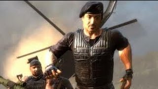 The Expendables 2 Videogame  PS3  Gameplay [upl. by Nodnek]