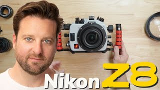 Nikon Z8 Ikelite 200DL Underwater Housing Assembly [upl. by Nahtanod]