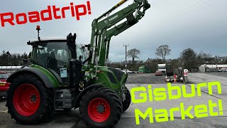 Gisburn Market DAF Roadtrip Lots of Machinery Quad Bikes [upl. by Ahseuqal]