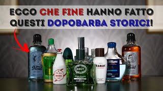 Ecco CHE FINE HANNO FATTO questi DOPOBARBA STORICI [upl. by Owiat]