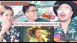 Siti Nurhaliza amp Noraniza Idris  Hati KamaSeparuh Akhir Irama Malaysia 1999 SINGERS REACT [upl. by Eddina]