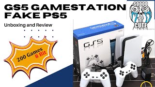 GS5 GameStation Clone Console Fake PS5 from Aliexpress [upl. by Hadik]