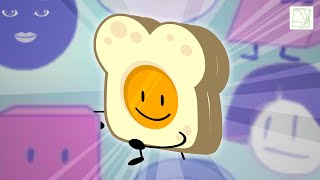 bread coiny gets sturdy BFDI [upl. by Ahseyt]