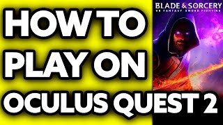 How To Play Blade And Sorcery on Oculus Quest 2 20232024 [upl. by Ferdy]